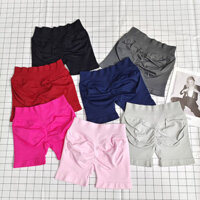 Quần short tập Yoga bụng nâng cao hông đàn hồi cao / Quần đi xe đạp chạy bộ thể thao nữ
