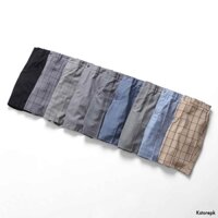 Quần short tây nam lưng thun basic form slimfit ngang gối trẻ trung thoải mái KSTORE STLTLC5