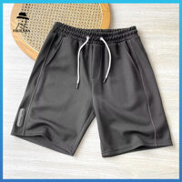Quần short thắt lưng dây rút co giãn Frolada Quần short nam Quần short đi biển mùa hè có dây thắt lưng và túi thun Quần short thể thao dáng rộng thoải mái cho phong cách dạo phố
