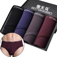Quần short thể thao cao cấp, cạp vừa, modal hẹp, quần lót nam trẻ trung màu sắc đơn giản, mỏng