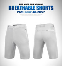 QUẦN SHORT THỂ THAO  GOLF NAM - PGM - KUZ057 - Ghi - XS