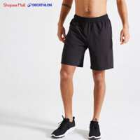 Quần short thể thao nam DOMYOS FST120 có túi khóa kéo 8600873