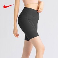 Quần Short Thể Thao nike Phối Lưới Thoáng Khí Nhanh Khô Cho Nữ