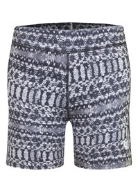 Quần Short Thể Thao Nữ Just Feel Free H7540  - Trắng Đen Size M