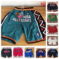 Quần short thể thao thông thường NBA phù hợp để chơi bóng rổ, với phong cách thể thao có sẵn trong 10 phong cách khác nhau dành cho nam.