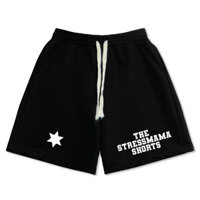 Quần Short THE XIDE short nam nữ quần đùi STRESS MAMA form rộng oversize chất nỉ chân cua dày dặn co giãn U