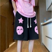 Quần short thông thường dành cho nam mùa hè Mỹ đường phố cao cấp hợp thời trang thương hiệu thể thao cỡ lớn capris