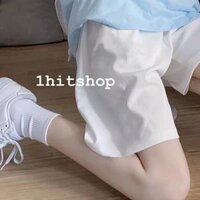 Quần SHORT TRẮNG TRƠN Ulzzang Unisex - Size L