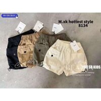 Quần short trơn 2 túi hộp hàn quốc