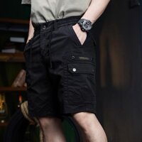 Quần Short Túi Hộp Nam Vải Kaki Cotton Cao Cấp, Mát Mẻ Năng Động Cực Kỳ Thoải Mái SN-01