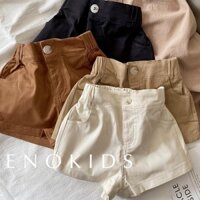 Quần Short Túi Hộp Phong Cách Hàn Quốc Thời Trang Mùa Hè Cho Bé