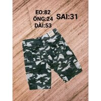 Quần short túi lính rằn ri nam  bigsize ,quần short kaki túi lính