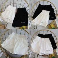 Quần short unisex_quần đùi đũi chun thêu siêu Hot.QS01