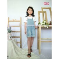 Quần short yếm jean