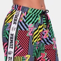 [Quần short ZUMBA] ZUMBA ZUMBA Must-have Ready Stock Style Fitness Dance Quần short thông thường Chạy bộ đầy màu sắc 039