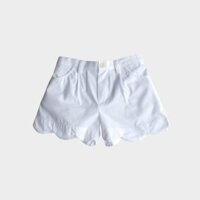 Quần shorts bé gái Paula - Khaki trắng