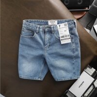 Quần Shorts Jeans Nam Chất Vải Co Giãn Thoải Mái FAPAS Cannes