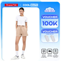Quần Shorts thể thao nữ French Terry 3.5inch thấm hút thoải mái - Coolmate Active For Women