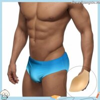 Quần sịp bơi chống nắng cho nam giới low-rise anti-embarrassment với push pad beach surfing swimsuit gg720