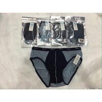 Quần sịp chéo nam nhật cao cấp Túi zip bạc trắng - XL