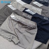 Quần Sịp Đùi Nam Relax Dệt Kim Chính Hãng Quần Lót Boxer RLTK014 thoáng mát mềm mại cao cấp, co giãn tốt, ôm gọn