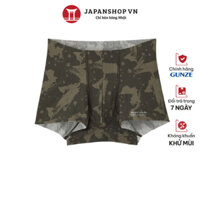 Quần sịp nam Body Wild Air Gunze BWY914F dáng đùi thun lạnh, không đường viền, kháng khuẩn khử mùi nội địa Nhật