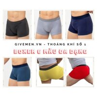 Quần sịp nam boxer giá rẻ,cao cấp Givemen ( Quần Sịp Đùi Nam)