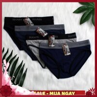 Quần Sịp Nam Tam Giác Thun Lạnh Kháng Khuẩn Co Giãn 4 Chiều Thông Minh - Size XL 50-60kg,Màu Xám Quý Ông