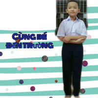 (QUẦN SIZE BÉO) Quần tây học sinh lưng thun bé gái, bé trai XANH ĐEN Cấp 1 cấp 2 loại 1 Quần dài đồng phục học sinh