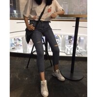 Quần Skinny High Low S035 - Glister Closet