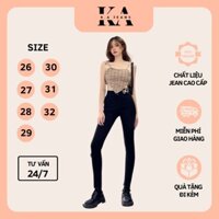 Quần skinny jean nữ, quần bò nữ lưng cao, co giãn 4 chiều QD014 - K.A Jeans