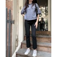 Quần Skinny Jeans Suông Co Giãn Túi Trước S073 - Glister Closet