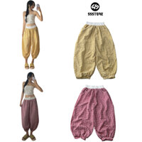 Quần Sọc Caro Lửng Form Rộng Nhiều Màu_SSSTore.Aesthetic
