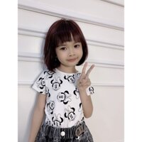 Quần soóc bò bé gái chất co giãn mềm mại màu ghi 15 - 32 kg