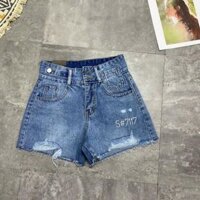 Quần Sooc Bò Nữ Rách Trẻ Trung Năng Động Cá Tính