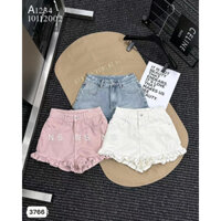 Quần sooc jeans gấu bèo hàng QC đẹp