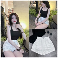 Quần sooc jear 1 cúc rách nhẹ 338 ( Ngoc Diep Shop ) Ảnh thật shop chụp