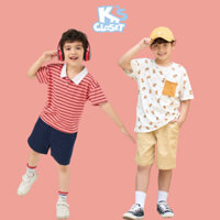 Quần Sooc Kaki K's Closet Chất Liệu Cotton Cho Bé Trai 10-52kg (2-14 Tuổi) OL20THS