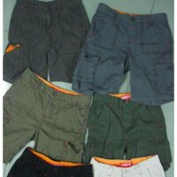 Quần sooc kaki màu xanh bộ đội - size 7