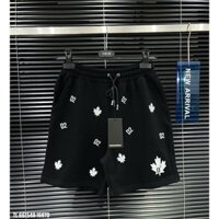 Quần sooc umi hình lá D2 in sơn full quần chất liệu thoáng mát hottrend