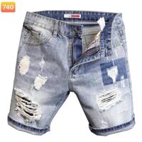 Quần Sort Jean Nam J139 Rách, Tua Nhiều Mẫu Mới về Hot