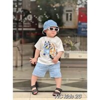 Quần Sọt Kaki Cho Bé Trai (Kèm Nón)