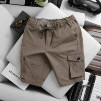 Quần Sọt Kaki Túi Hộp Có Khoá Kéo