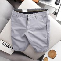 Quần sọt nam, Quần ngắn tây âu nam  Vải Mềm, Vải Mịn, Không Nhăn Không Xù Không Phai Màu MS6
