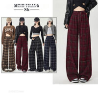 Quần Suông Ống Rộng Nữ Chất Dạ Mềm Mịn Cao Cấp Dày Dặn XMMT23