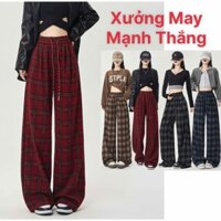Quần Suông Ống Rộng Nữ Chất Dạ Mềm Mịn Cao Cấp Hottrend Loại 1