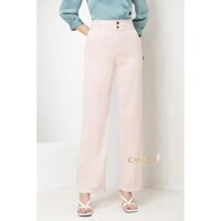Quần Suông Ống Rộng VNXK Cao Cấp - Quần Tây Nữ Thiết Kế Trượt Nhật Hai Khuy Túi Chéo QD16 TINI Shop