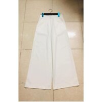 quần suông trắng chất mịn, có túi 2 bên, đứng dáng