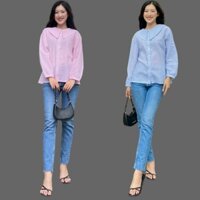 Quần tâjp legging màu xám / đen vải cotton Lovadova GT03C001
