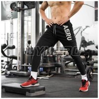 Quần Tập Gym Nam Legging 2 Lớp ASRV Chất Vải Thun Cotton Cao Cấp Co Dãn 4 Chiều